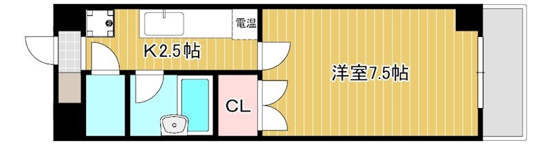 ランプロン 402号室 間取り