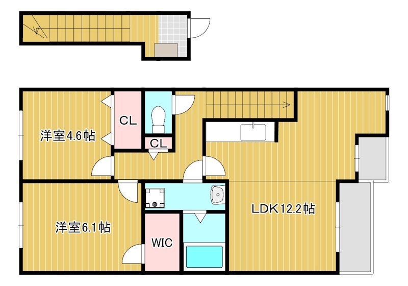 フェアリーテール  203号室 間取り