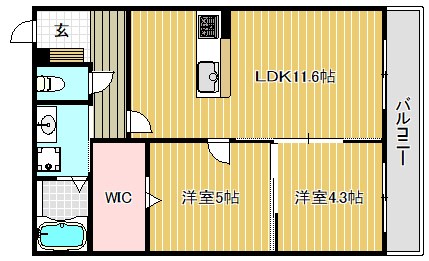 アンソレイエ 間取り