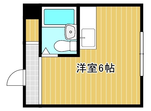 レジデンス岡本 307号室 間取り