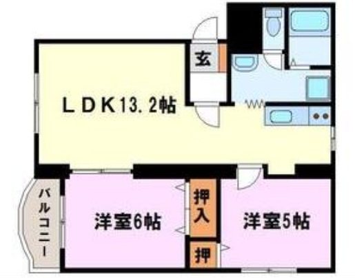 サンライズC 間取り