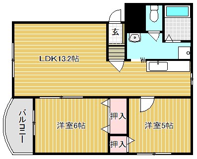 サンライズC 間取り