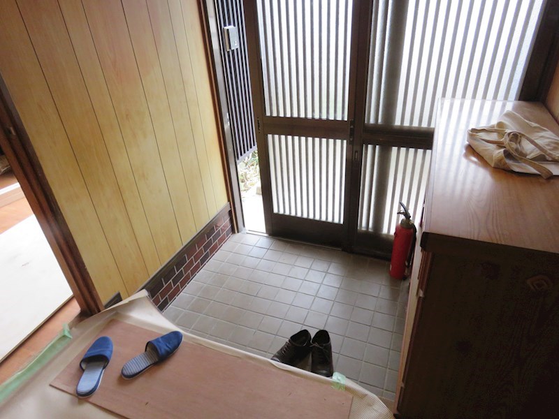 湖南下田貸家 玄関