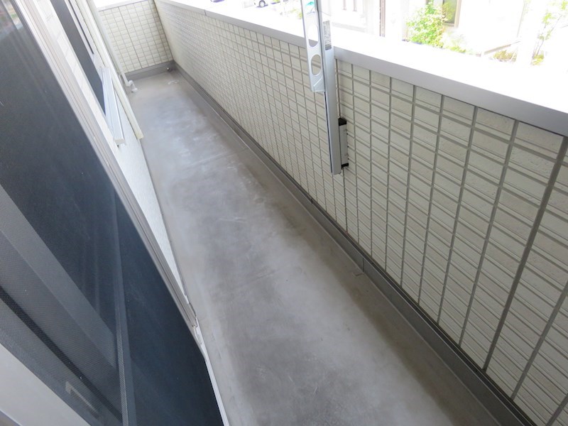 クレストブルー ベランダ