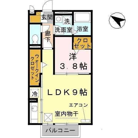 レセンテ出町 間取り