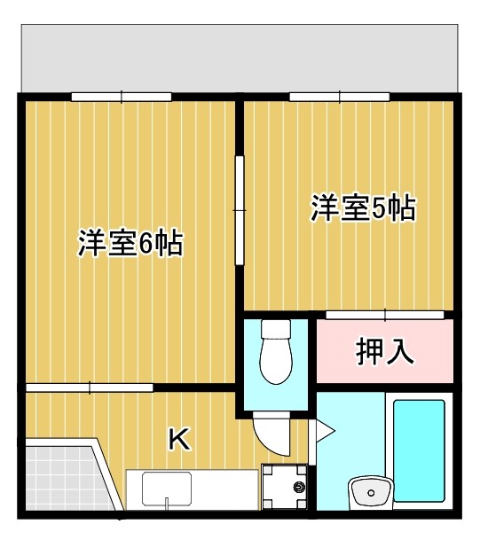 メゾン　ブランシュ 間取り