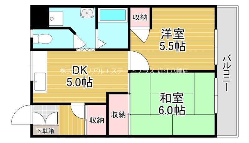 ヴィラ・シメノ  A-32号室 間取り