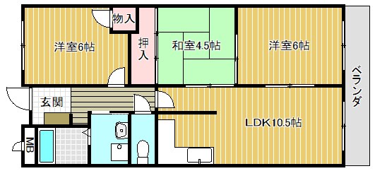 ファミールミクボ 間取り
