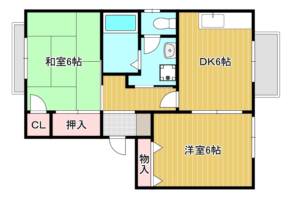 ガーデンプレイス白鳥　壱番館 203号室 間取り