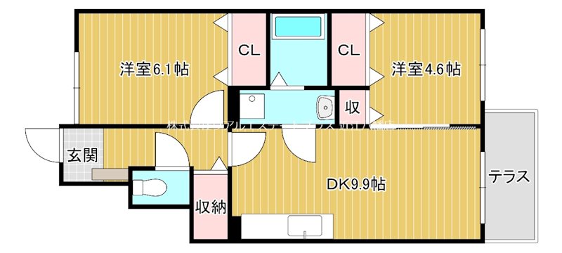 シャルマンハウス  間取り