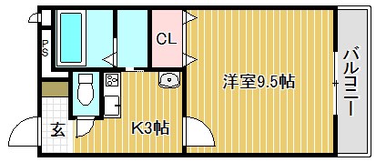 コテージ千秀石部 間取り
