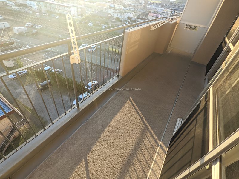 ライオンズステーションプラザ近江八幡壱番館 ベランダ