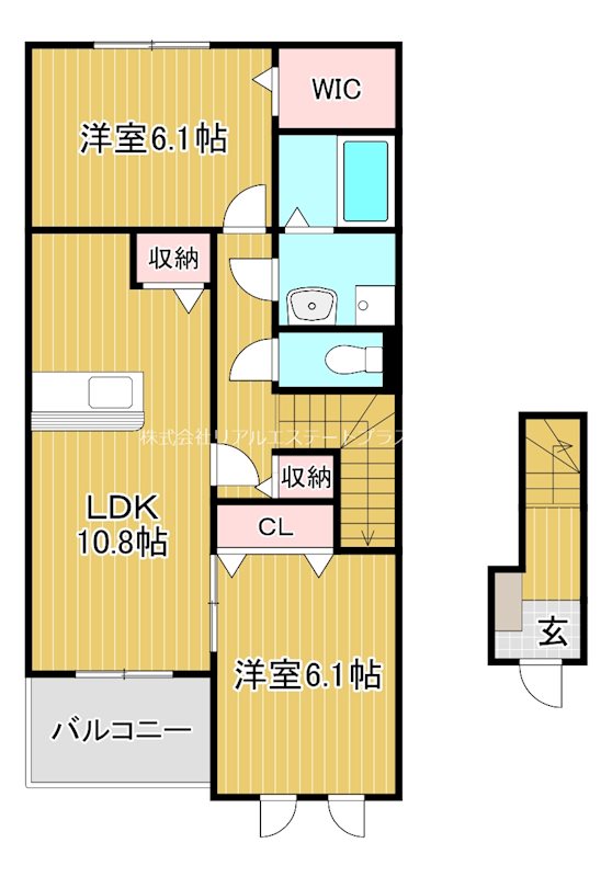 SPACIA 203号室 間取り