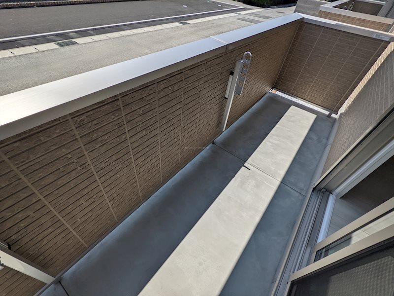 LA VILLA五個荘　B棟 ベランダ