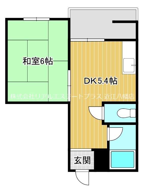 近江八幡ドリームマンションB棟 間取り