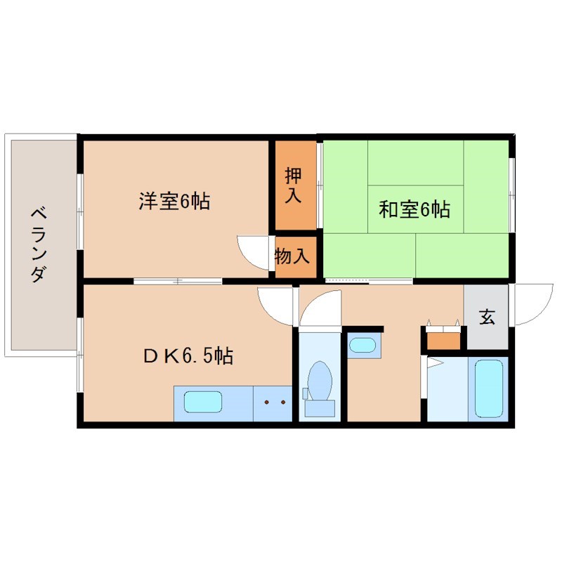 フレグランスＫＯＹＵ 間取り