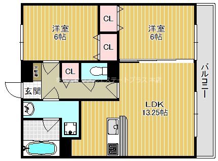 クレストブルー 間取り
