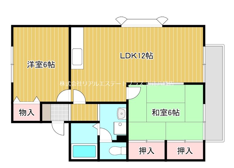 ロイヤルシャトー　E棟 202号室 間取り