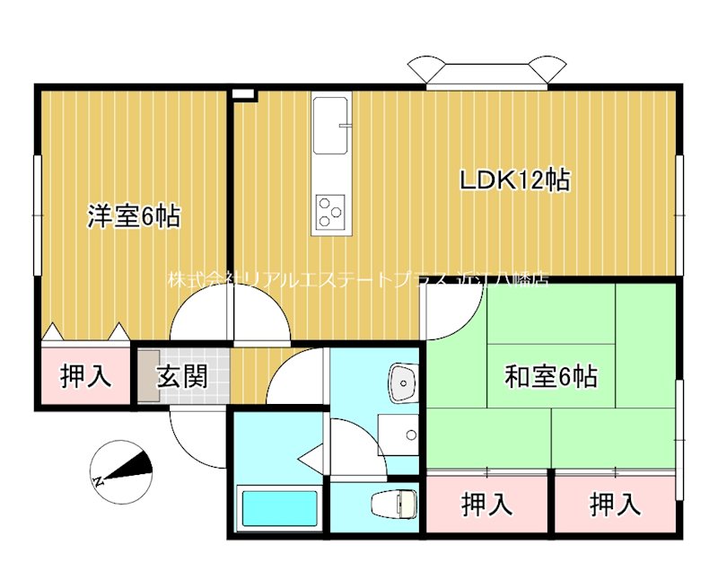 ロイヤルシャトー　E棟 101号室 間取り