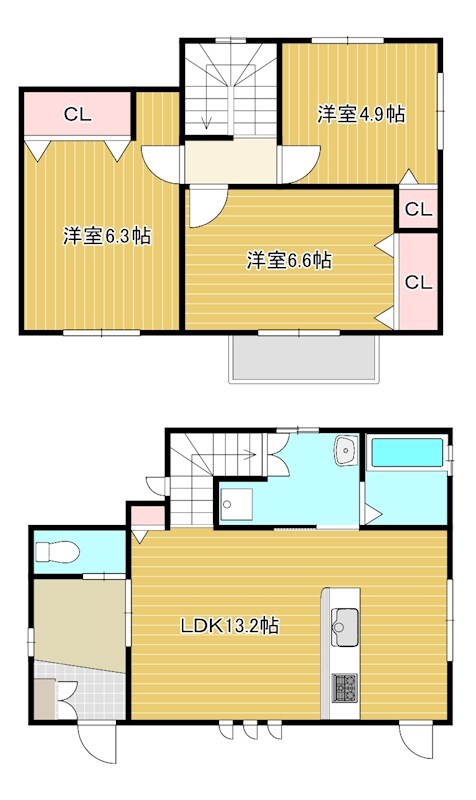 安清町　S邸　 間取り