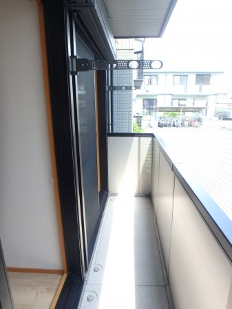 リリックスブルー　A棟 ベランダ