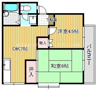 コーポ百栄 間取り