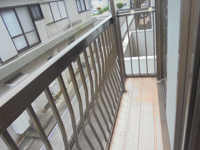 コーポ百栄 ベランダ