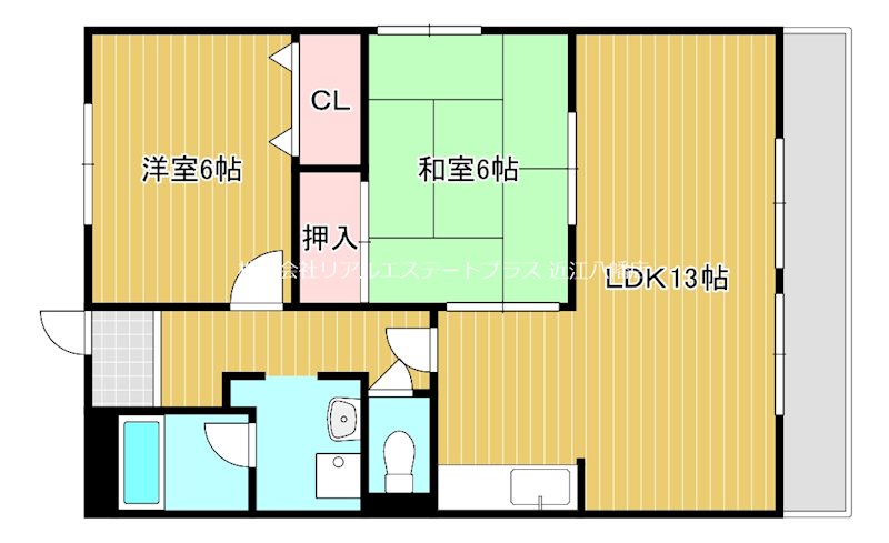 RIVER ANNE  間取り