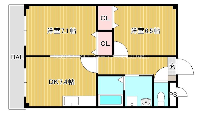 ルミナス 間取り図