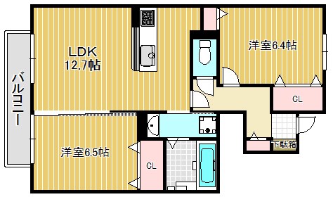 ラ　フォンテ 間取り