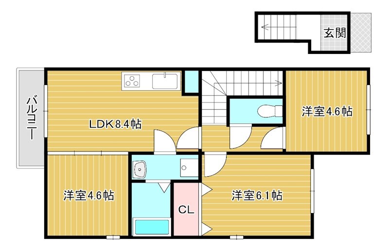 パストラルクール 間取り