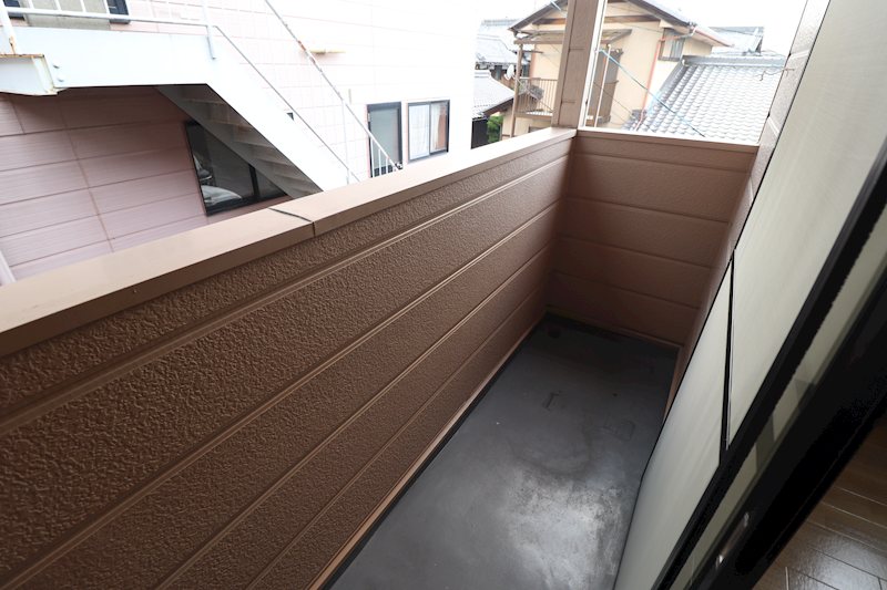 今宿2丁目貸家　C棟 ベランダ