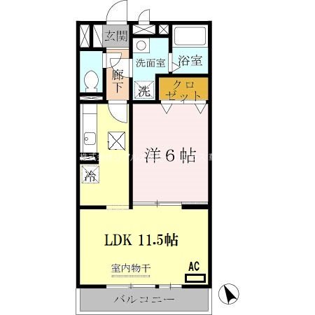 クレセント 間取り