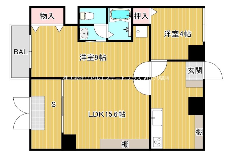 HEART桜館 106号室 間取り