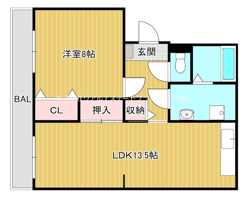 ヒルバレーマンション 103号室 間取り