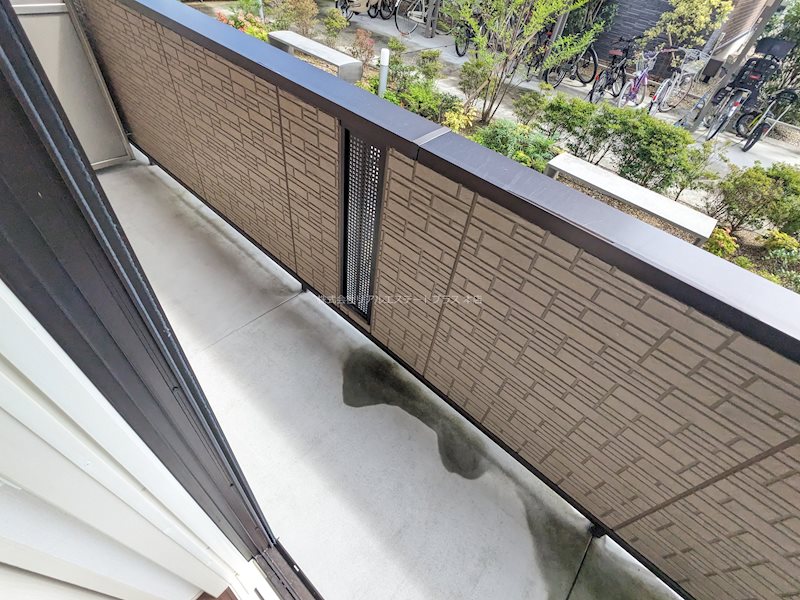 フロイデプラッツ ベランダ