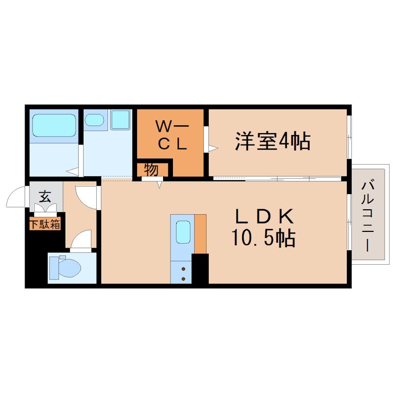 セジュールＮＯＺＡＫＩ 間取り
