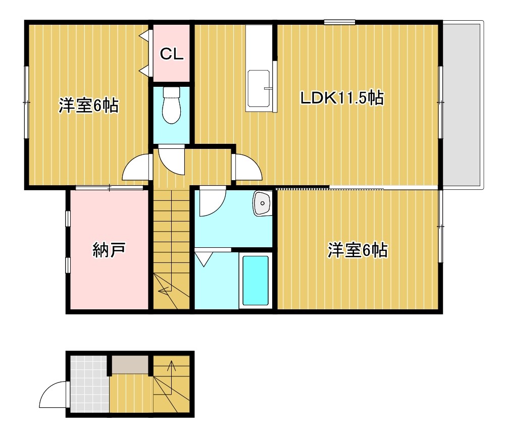 ファイン・レジデンス A202号室 間取り