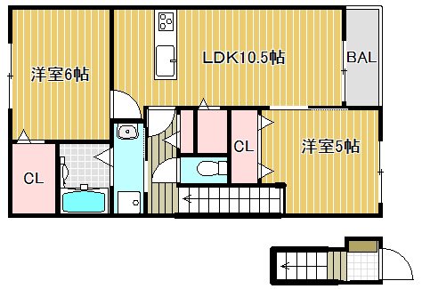 メゾン　セーブル 間取り