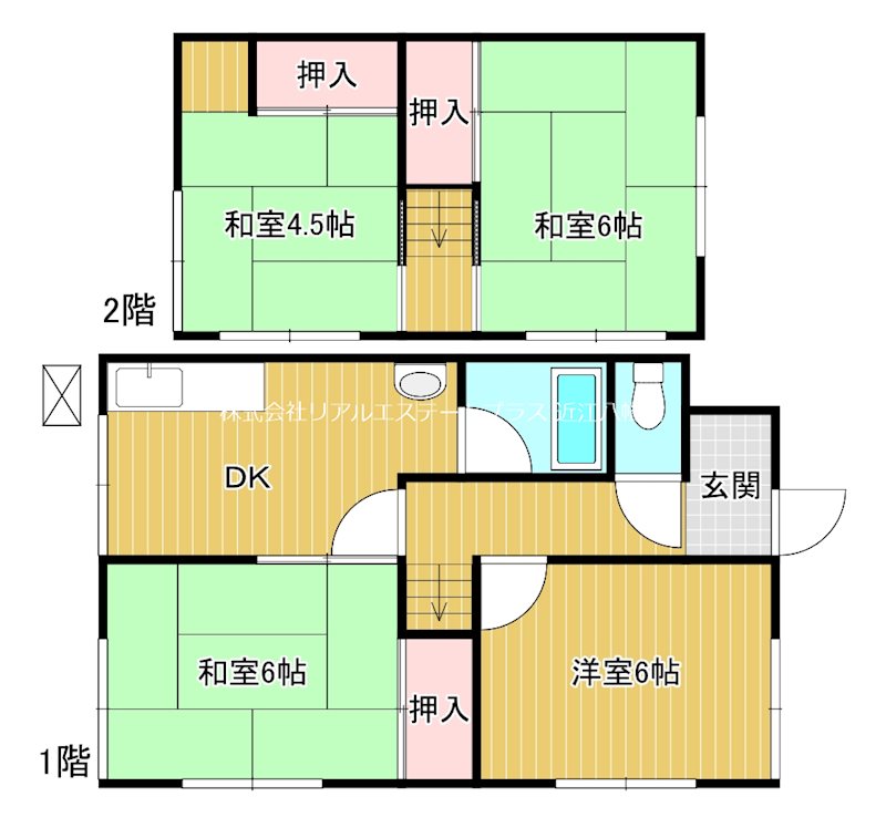 柳町借家 間取り