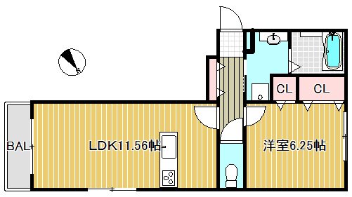 セジュールサンフィールド 間取り