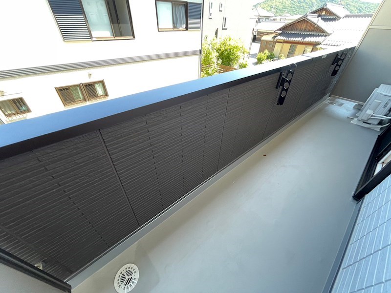 クレメント五箇荘 ベランダ