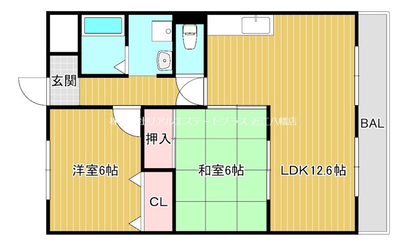 FIRST VIEW西中野 102号室 間取り