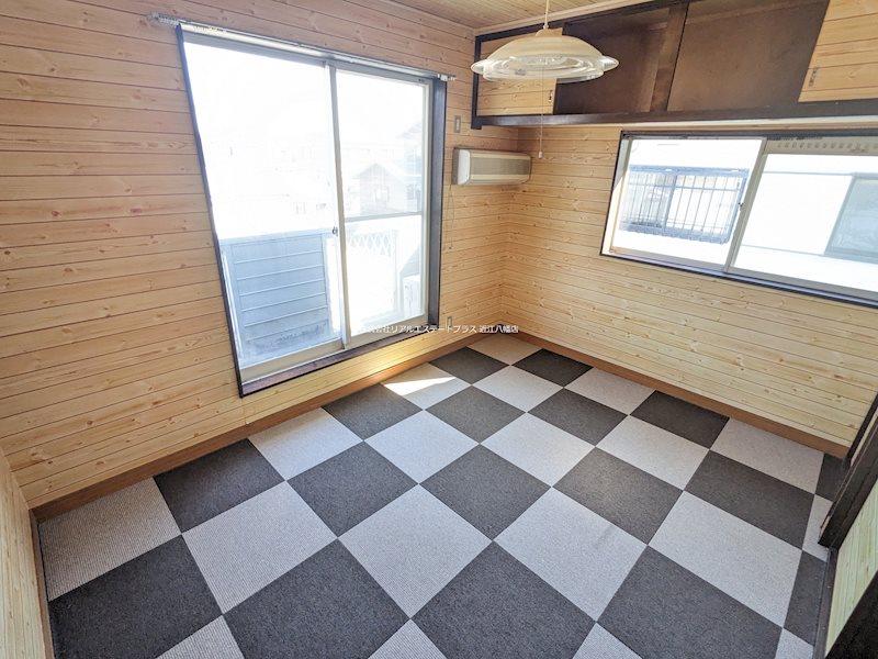 五個荘団地３貸家 ベッドルーム