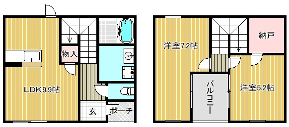 アゼリアスクエア12　A棟 間取り