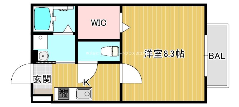 西谷第５ハイツ二番館 101号室 間取り