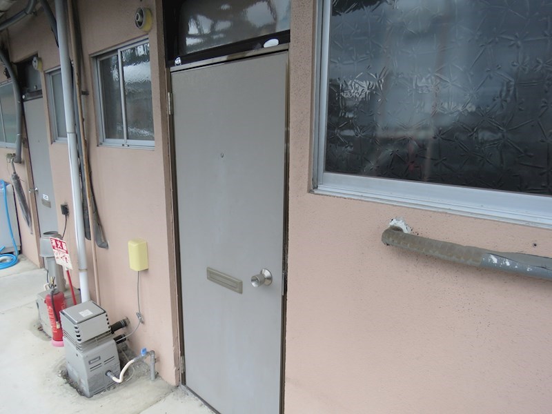 一本松アパート ベランダ