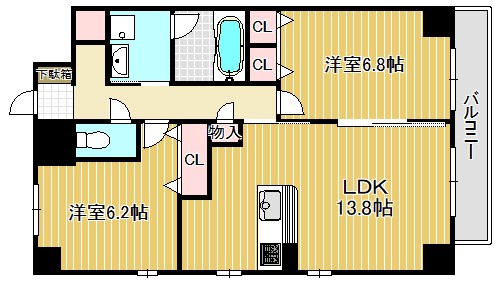 アミティエ守山 間取り