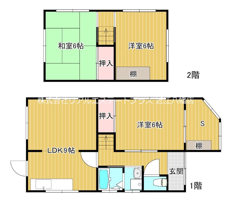 池田本町A貸家 間取り