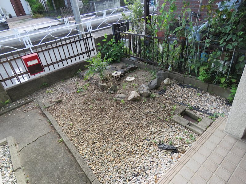 池田本町A貸家 ベランダ